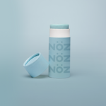 Load image into Gallery viewer, A bottle from blue, vegan, cruelty-free- reef safe Noz sunscreen
